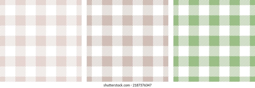 Plaid shirt lines cells abstract seamless paterns design. Plaid tartan woven textile print for tablecloth. Crossed lines blanket backdrop.