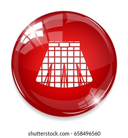 plaid skirt icon