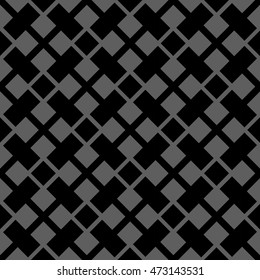 plaid square checkered pattern. Seamless rectangle square background. grey and black  pattern
