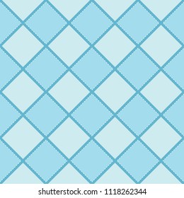 Plaid Square Diamond Seamless Repeat Pattern Background Illustration for Flyers, Posters, Social Media, Craft, Greeting Cards, Invitation