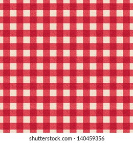 Plaid tablecloth 2