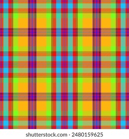 Plaid Tartan colored seamless pattern,EPS 10.