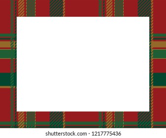 Plaid Tartan Frame to use as a background

