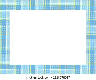 Plaid Tartan Frame to use as a background for Winter, Holiday or Woodsy themes