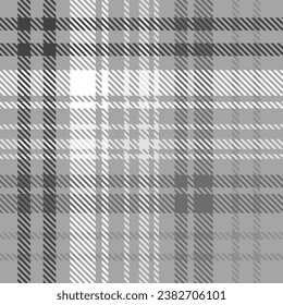Plaid Tartan Grey Seamless Pattern For Skirt
