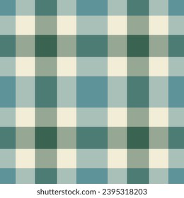 Plaid tartan pattern of check texture seamless with a background vector textile fabric in pastel and light colors.