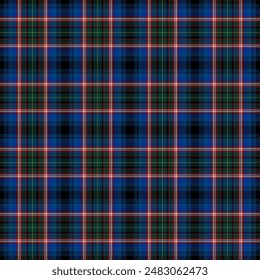 Plaid tartan pattern,colored seamless plaid tartan pattern,EPS 10.