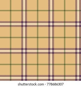 Plaid, tartan seamless pattern