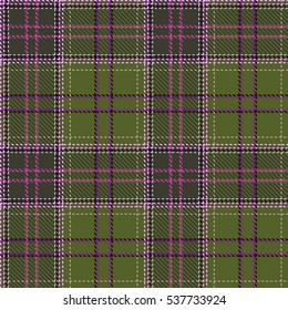 Plaid Tartan Seamless Pattern Background. Traditional Scottish Ornament. Seamless Tartan Tiles. Trendy Vector Illustration for Wallpapers.