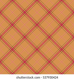 Plaid Tartan Seamless Pattern Background. Traditional Scottish Ornament. Seamless Tartan Tiles. Trendy Vector Illustration for Wallpapers. 