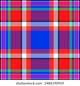 Tartán a cuadros sin patrón de ilustración experto en Vector 
 Diseño de patrón sin costuras. Fondo de pantalla repetido a cuadros de tweed. Tejido natural y diseño de muestra textil. Vector, EPS 10.