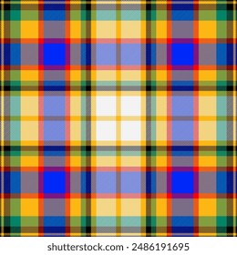 Plaid Tartan nahtlose Muster der Illustration Vektorgrafik Experte 
 Nahtloses Muster-Design.Checkered Tweed Plaid wiederholt Bildschirmhintergrund. Natürliches Gewebe- und Textilmuster-Design. Vektorgrafik, EPS 10.