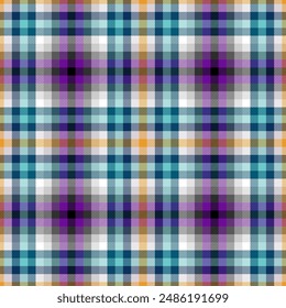 Plaid Tartan seamless pattern of illustration vector expert 
 semless pattern design.Checkered tweed plaid repeating wallpaper. Natural  fabric and textile swatch design. Vector,EPS 10.