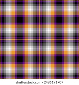 Plaid Tartan seamless pattern of illustration vector expert 
 semless pattern design.Checkered tweed plaid repeating wallpaper. Natural  fabric and textile swatch design. Vector,EPS 10.