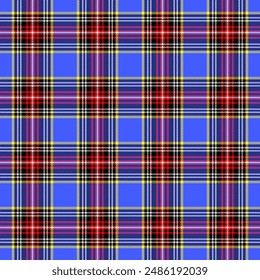 Plaid Tartan seamless pattern of illustration vector expert 
 semless pattern design.Checkered tweed plaid repeating wallpaper. Natural  fabric and textile swatch design. Vector,EPS 10.