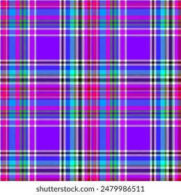 Plaid Tartan seamless pattern,Colored seamless pattern of plaid tartan,EPS10.