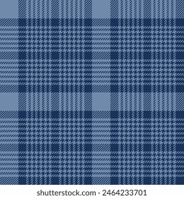 plaid tartan seamless repeat pattern. This is a navy blue checkered plaid vector illustration. Design for decorative,wallpaper,shirts,clothing,tablecloths,blankets,wrapping,textile,fabric,texture