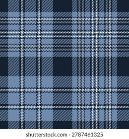 plaid tartan seamless repeat pattern. This is a black white checkered plaid vector illustration. Design for decorative,wallpaper,shirts,clothing,tablecloths,blankets,wrapping,textile,fabric,texture