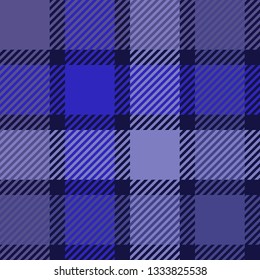 Plaid or tartan vector is background or texture in many color