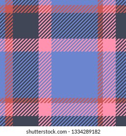 Plaid or tartan vector is background or texture in many color