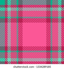 Plaid or tartan vector is background or texture in many color