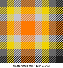 Plaid or tartan vector is background or texture in many color