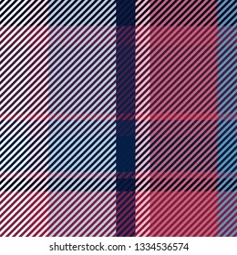 Plaid or tartan vector is background or texture in many color