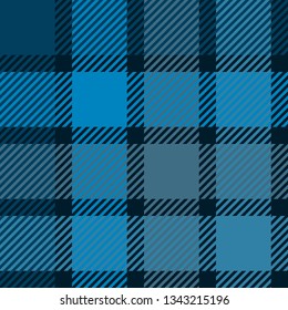 Plaid or tartan vector is background or texture in many color