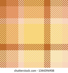 Plaid or tartan vector is background or texture in many color