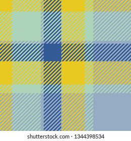 Plaid or tartan vector is background or texture in many color