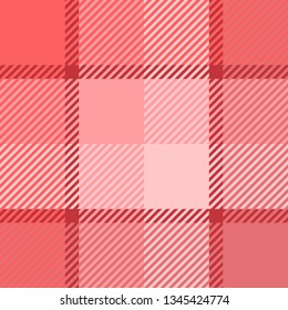 Plaid or tartan vector is background or texture in many color