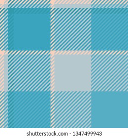 Plaid or tartan vector is background or texture in many color