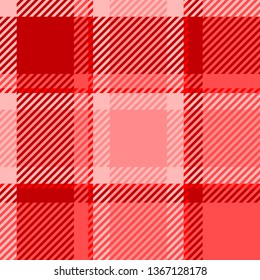 Plaid or tartan vector is background or texture in many color