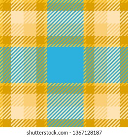 Plaid or tartan vector is background or texture in many color