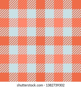 Plaid or tartan vector is background or texture in many color