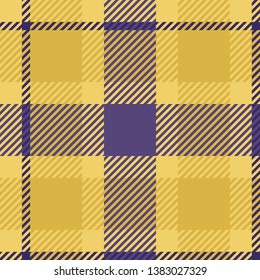 Plaid or tartan vector is background or texture in many color