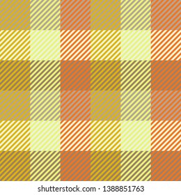 Plaid or tartan vector is background or texture in many color