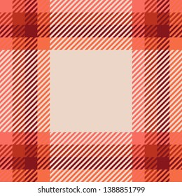 Plaid or tartan vector is background or texture in many color