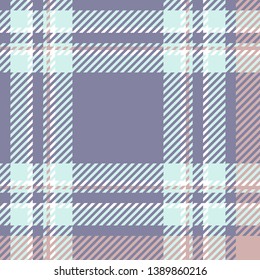 Plaid or tartan vector is background or texture in many color
