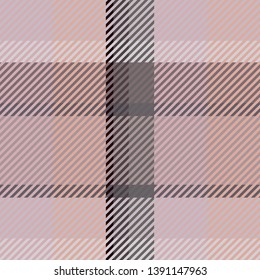 Plaid or tartan vector is background or texture in many color