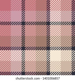 Plaid or tartan vector is background or texture in many color