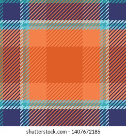 Plaid or tartan vector is background or texture in many color
