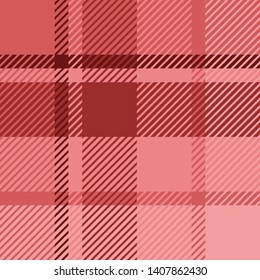 Plaid or tartan vector is background or texture in many color