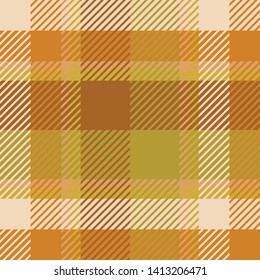 Plaid or tartan vector is background or texture in many color