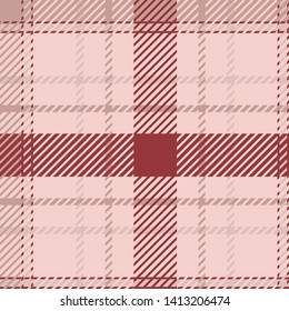 Plaid or tartan vector is background or texture in many color