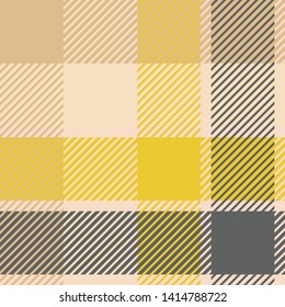 Plaid or tartan vector is background or texture in many color