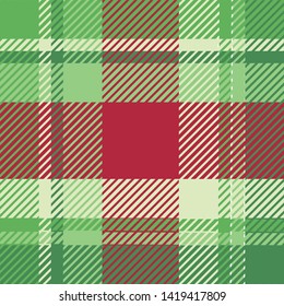 Plaid or tartan vector is background or texture in many color
