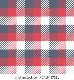 Plaid or tartan vector is background or texture in many color