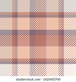 Plaid or tartan vector is background or texture in many color