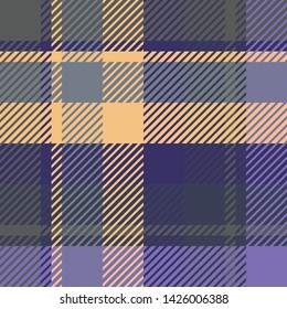 Plaid or tartan vector is background or texture in many color